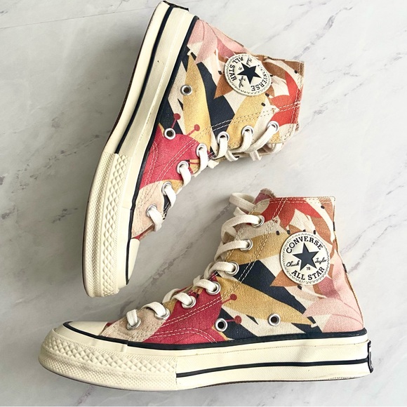 Converse Chuck 70 High 'Vintage Floral Multi-Color Size 5 - Picture 4 of 14